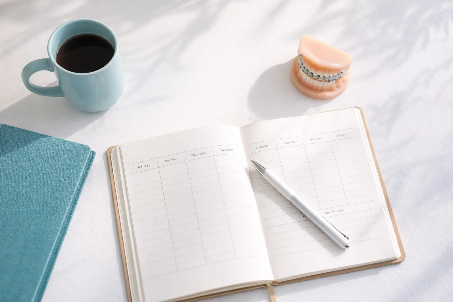 Illustration placeholder for adult braces timeline
