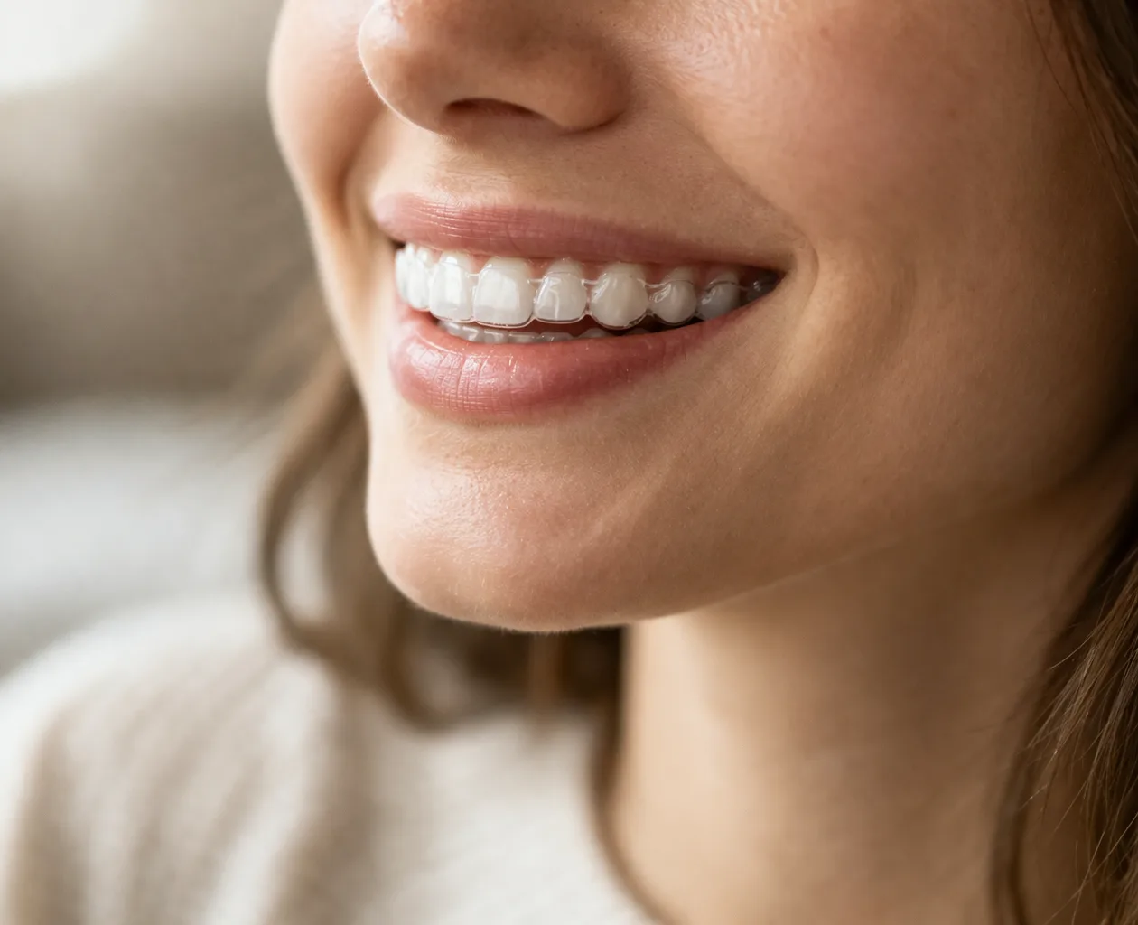 Clear Invisalign aligner tray — TrueSmile Bengaluru