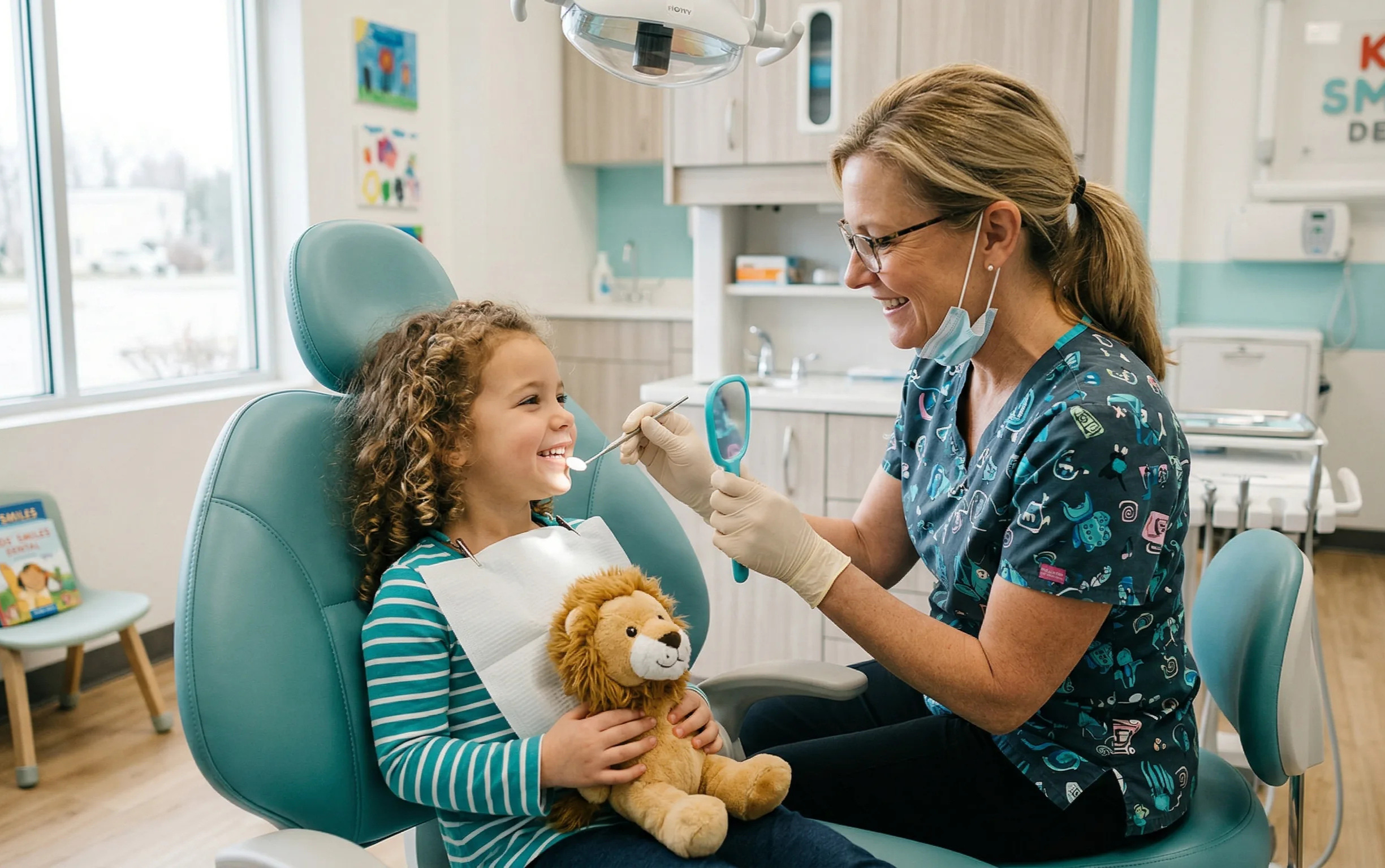Illustration placeholder for early orthodontic care