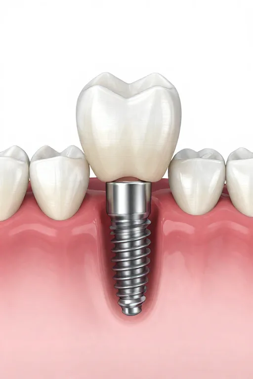 Single-tooth implant restoration placeholder image