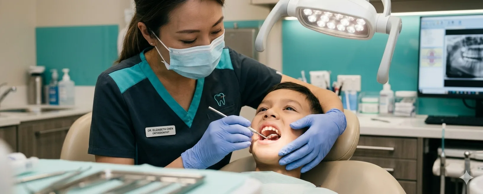 Illustration placeholder for mixed dentition assessment