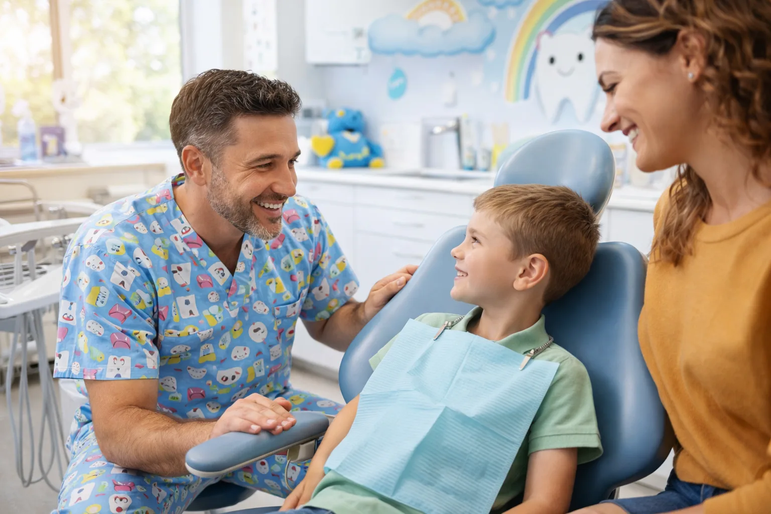 Child-friendly pediatric dental care overview placeholder image